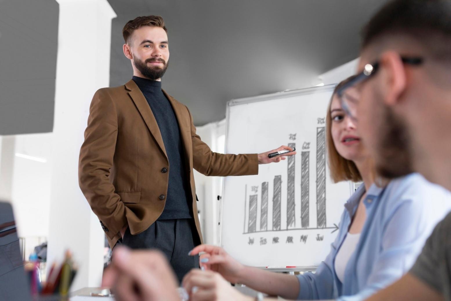 Tableau de bord financier pour startups en croissance